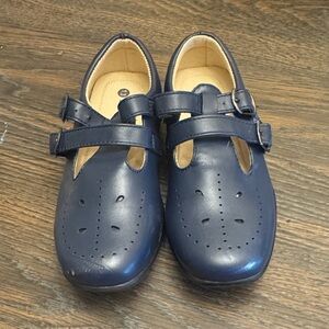 Stride Rite  Easy Stride Navy Dress Shoes for girls